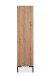 Regal >Korsika< (BxHxT: 77,5x165x40 cm) in Dekor Artisan Oak