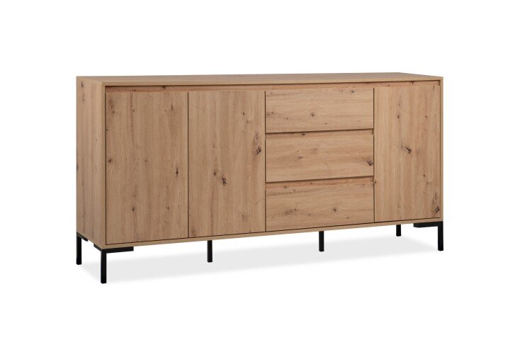 Sideboard >Korsika< (BxHxT: 170x87x40 cm) in Dekor Artisan Oak
