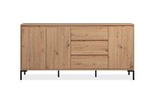 Sideboard >Korsika< (BxHxT: 170x87x40 cm) in Dekor Artisan Oak