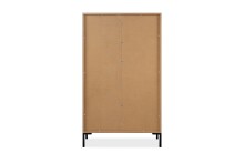 Highboard >Korsika< (BxHxT: 81x139x40 cm) in Dekor Artisan Oak