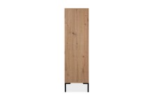 Highboard >Korsika< (BxHxT: 81x139x40 cm) in Dekor Artisan Oak