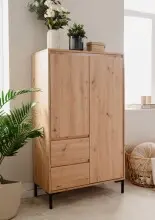 Highboard >Korsika< (BxHxT: 81x139x40 cm) in Dekor...