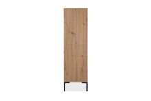 Highboard >Korsika< (BxHxT: 81x139x40 cm) in Dekor Artisan Oak