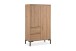 Highboard >Korsika< (BxHxT: 81x139x40 cm) in Dekor Artisan Oak