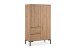 Highboard >Korsika< (BxHxT: 81x139x40 cm) in Dekor Artisan Oak