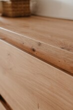 Kommode >Korsika< (BxHxT: 81x87x40 cm) in Dekor Artisan Oak - 81x87x40cm (BxHxT)