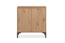 Kommode >Korsika< (BxHxT: 81x87x40 cm) in Dekor Artisan Oak - 81x87x40cm (BxHxT)