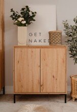 Kommode >Korsika< (BxHxT: 81x87x40 cm) in Dekor Artisan Oak - 81x87x40cm (BxHxT)