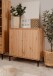 Kommode >Korsika< (BxHxT: 81x87x40 cm) in Dekor Artisan Oak - 81x87x40cm (BxHxT)