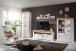 Vitrine >WZ-0133< (BxHxT: 79x214x42 cm) in weiß - 79x214x42 (BxHxT)
