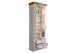 Vitrine >WZ-0133< (BxHxT: 79x214x42 cm) in weiß - 79x214x42 (BxHxT)