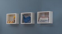 Hängeregal >Adele< (BxHxT: 29x29x20 cm) in...