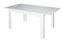 Esstisch >Bull< (BxHxT: 120x75x80 cm) in weiß matt - 120x75x80cm (BxHxT)