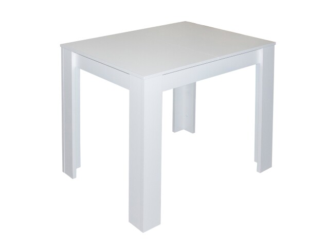 Esstisch >Bull< (BxHxT: 80x75x60 cm) in weiß matt - 80x75x60cm (BxHxT)