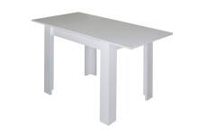 Esstisch >Bull< (BxHxT: 80x75x60 cm) in weiß matt - 80x75x60cm (BxHxT)