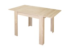 Esstisch >Bull< (BxHxT: 80x75x80 cm) in eiche sägerau - 80x75x80cm (BxHxT)