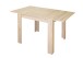 Esstisch >Bull< (BxHxT: 80x75x80 cm) in eiche sägerau - 80x75x80cm (BxHxT)