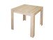 Esstisch >Bull< (BxHxT: 80x75x80 cm) in eiche sägerau - 80x75x80cm (BxHxT)