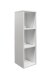 Regal >Frieda< (BxHxT: 25x89x25 cm) in weiß matt - 25x89x25cm (BxHxT)