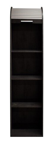 Jalousieschrank >Jalousieschrank< (BxHxT: 46x192x44 cm) in schwarzstahl / weiß