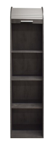 Jalousieschrank >Jalousieschrank< (BxHxT: 46x192x44 cm) in graphit / weiß