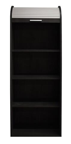 Jalousieschrank >Jalousieschrank< (BxHxT: 69x192x44 cm) in schwarzstahl / weiß