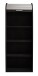 Jalousieschrank >Jalousieschrank< (BxHxT: 69x192x44 cm) in schwarzstahl / weiß