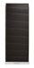 Jalousieschrank >Jalousieschrank< (BxHxT: 69x192x44 cm) weiß matt lack/graphit