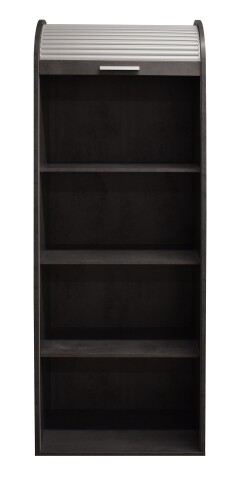 Jalousieschrank >Jalousieschrank< (BxHxT: 69x192x44 cm) in graphit / weiß