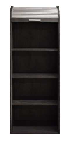 Jalousieschrank >Jalousieschrank< (BxHxT: 69x192x44 cm) in graphit / weiß
