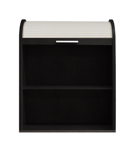 Jalousieschrank >Jalousieschrank< (BxHxT: 69x85x44 cm) in schwarzstahl / weiß
