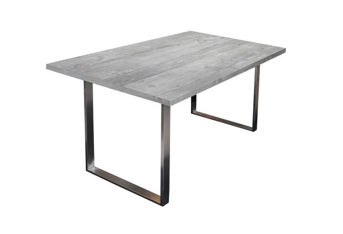 Esstisch >Steel< (BxHxT: 138x76x90 cm) in beton - 138x76x90cm (BxHxT)