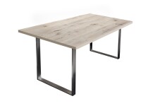 Esstisch >Steel< (BxHxT: 160x76x90 cm) in sandeiche...