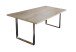 Esstisch >Steel< (BxHxT: 180x76x90 cm) in eiche sägerau - 180x76x90cm (BxHxT)