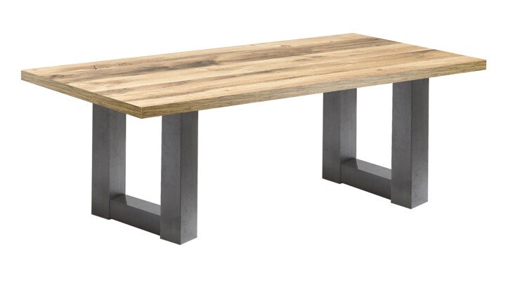 Couchtisch >Mister Couchtisch< (BxHxT: 120x47x70 cm) in graphit / plankeneiche