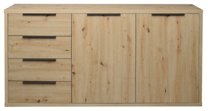 Kommode >Clyde< (BxHxT: 180x90x45 cm) in asteiche - 180x90x45cm (BxHxT)