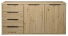 Kommode >Clyde< (BxHxT: 180x90x45 cm) in asteiche -...