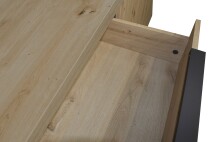 Kommode >Clyde< (BxHxT: 180x90x45 cm) in asteiche - 180x90x45cm (BxHxT)