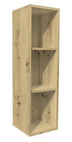 Regal >Lilly< (BxHxT: 25x89x25 cm) in asteiche - 25x89x25cm (BxHxT)