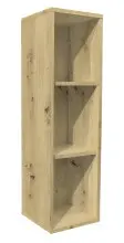 Regal >Lilly< (BxHxT: 25x89x25 cm) in asteiche -...