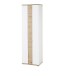 Garderobenschrank >SIGNO II< (BxHxT: 60x200x38 cm) in Artisan/Weiß aus MDF