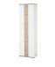 Garderobenschrank >SIGNO II< (BxHxT: 60x200x38 cm) in Artisan/Weiß aus MDF