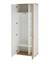 Garderobenschrank >SIGNO II< (BxHxT: 80x200x38 cm)...