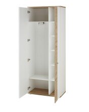 Garderobenschrank >SIGNO II< (BxHxT: 80x200x38 cm)...