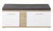 Schuhbank >SIGNO II< (BxHxT: 120x50x38 cm) in Artisan/Weiß - 120x50x38 (BxHxT)
