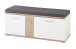 Schuhbank >SIGNO II< (BxHxT: 120x50x38 cm) in Artisan/Weiß - 120x50x38 (BxHxT)