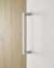 Kleiderschrank >Kassel< (BxHxT: 120x195x55 cm) in Weiß / Artisan Eiche