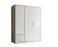 Kleiderschrank >Valencia< (BxHxT: 155x195x60 cm) in...