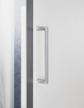 Kleiderschrank >Hanau< (BxHxT: 120x196x54 cm) in Weiß / Graphit