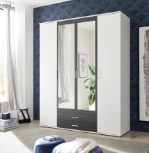 Kleiderschrank >Hanau< (BxHxT: 160x196x54 cm) in...